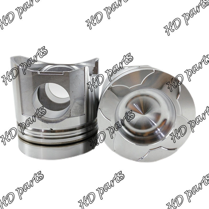6D125 6D125-1 ลูกสูบเครื่องยนต์ดีเซล 6150-31-2112 6150-31-2012 สำหรับ KOMATSU