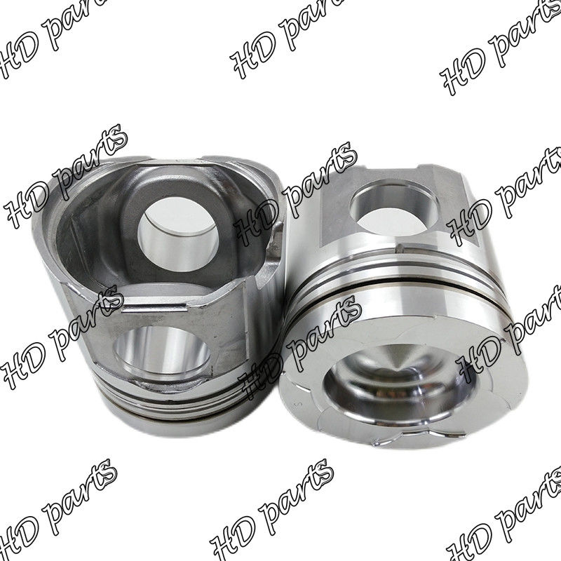 6D125 6D125-1 ลูกสูบเครื่องยนต์ดีเซล 6150-31-2112 6150-31-2012 สำหรับ KOMATSU