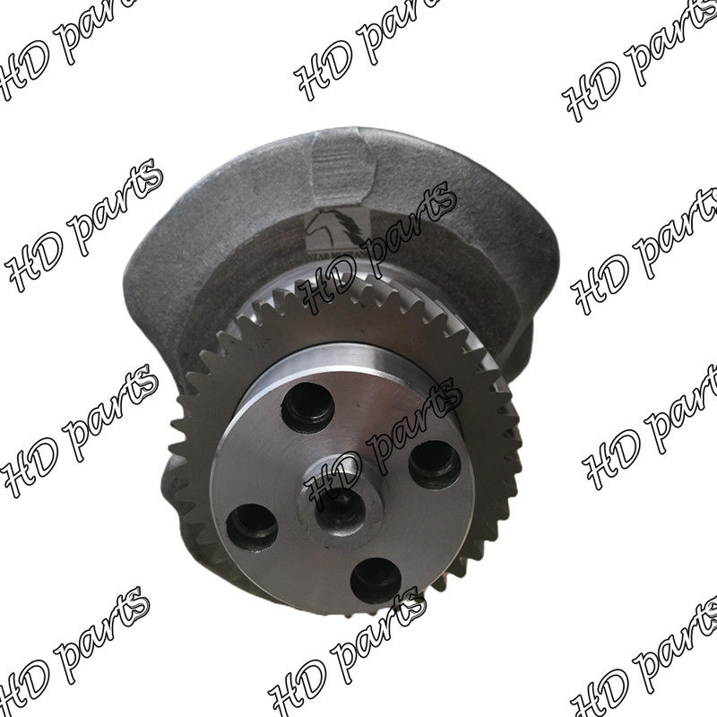 6D114 เหล็กกล้าปลอมแปลงพร้อมชิ้นส่วนอะไหล่เพลาข้อเหวี่ยงเครื่องยนต์ฟัน 6745-31-1120 สำหรับ Cummins Komatsu