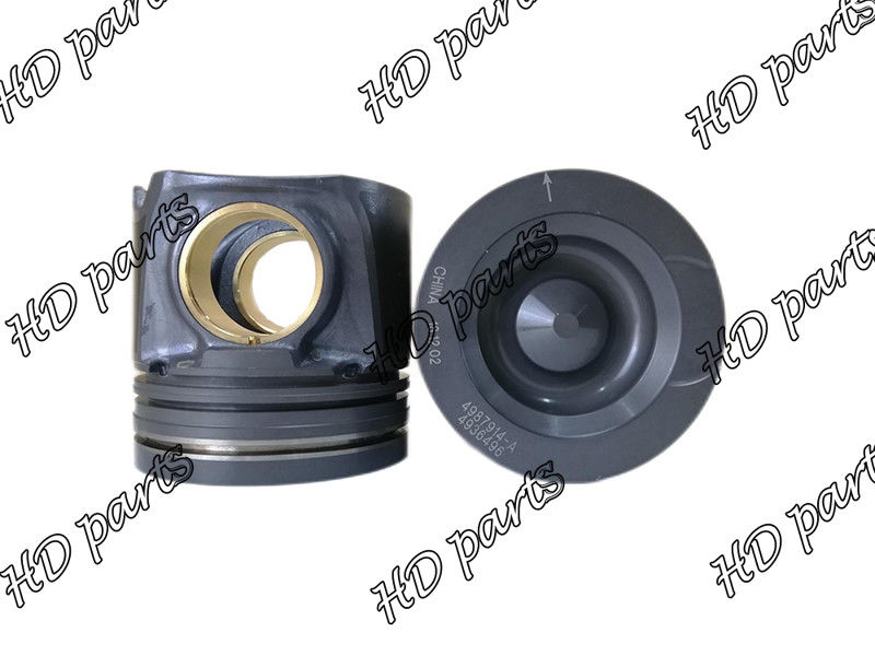 8.9L 6LTAA ISB6.7 ISB6.7L ปลอกทองแดงฝังเครื่องยนต์ลูกสูบส่วน 4987914 4936496 สำหรับ Cummins