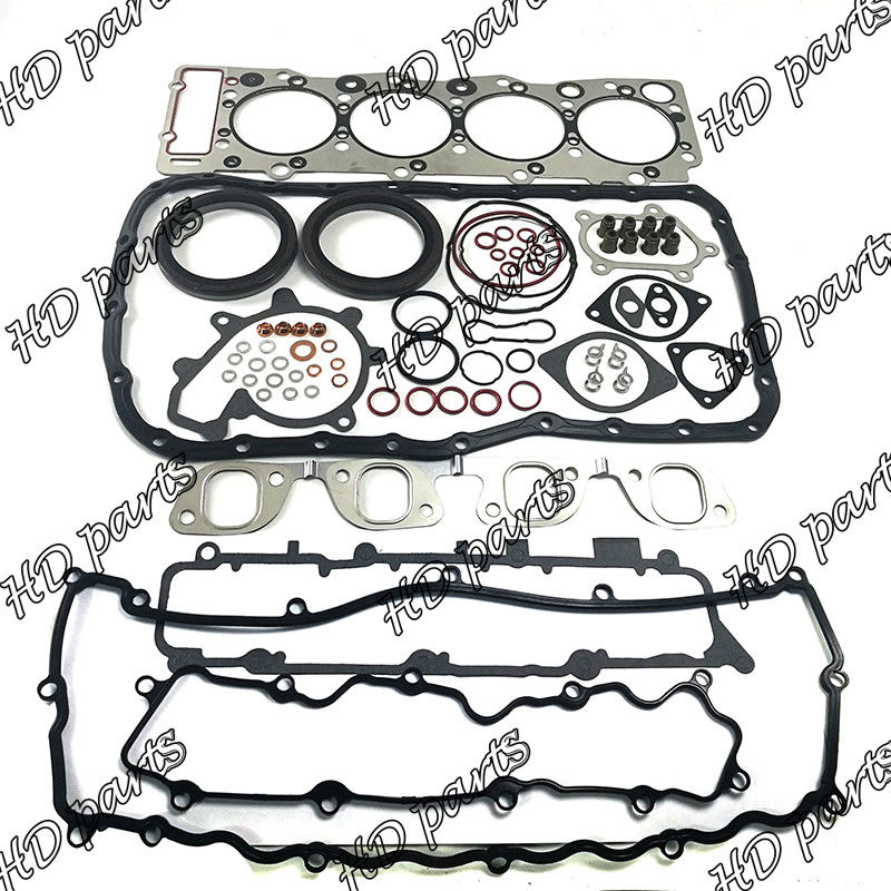 4HE1 ชุดปะเก็นสำหรับเครื่องยนต์ Isuzu 5-87813-078-1 5-87815205-0 วัสดุกระดาษพลาสติกยางโลหะ