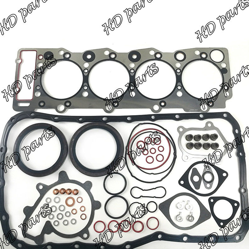 4HE1 ชุดปะเก็นสำหรับเครื่องยนต์ Isuzu 5-87813-078-1 5-87815205-0 วัสดุกระดาษพลาสติกยางโลหะ