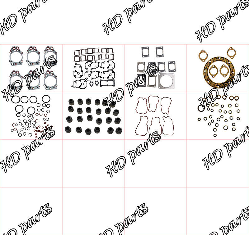 6D140-1 ชุดซ่อมปะเก็น 6212-K1-901 สำหรับชุดซ่อมเครื่องยนต์ Komatsu