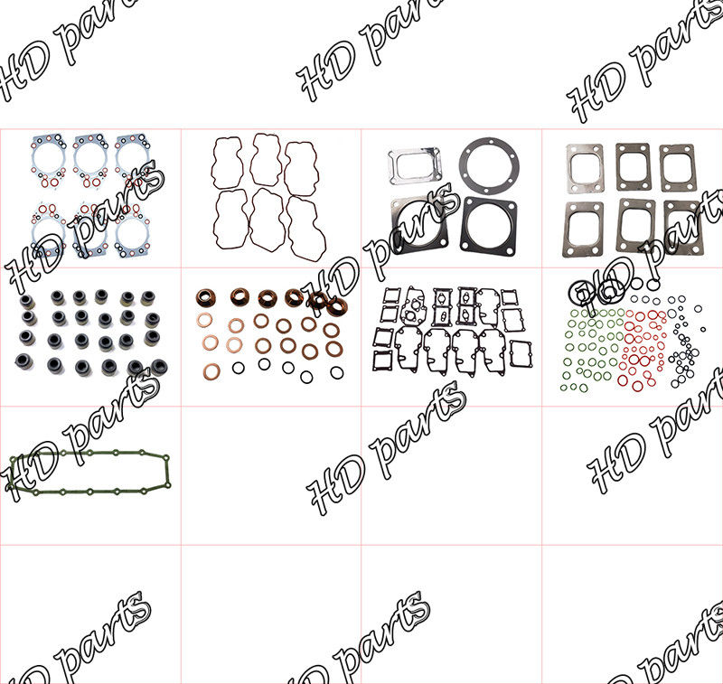 6D140-3 ชุดซ่อมปะเก็น 9218-K1-9950 สำหรับชุดซ่อมเครื่องยนต์ Komatsu