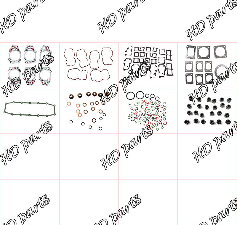 6D140-5 ชุดซ่อมปะเก็น 6261-K1-9900 สำหรับชุดซ่อมเครื่องยนต์ Komatsu