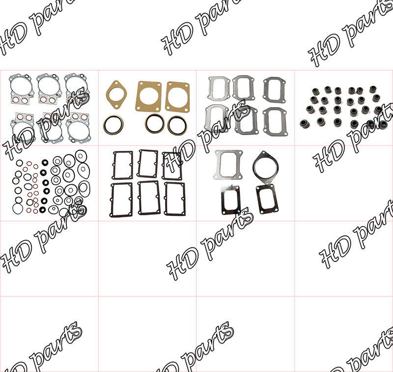 6D170-1 ชุดซ่อมปะเก็น 6162-K1-5000 สำหรับชุดซ่อมเครื่องยนต์ Komatsu