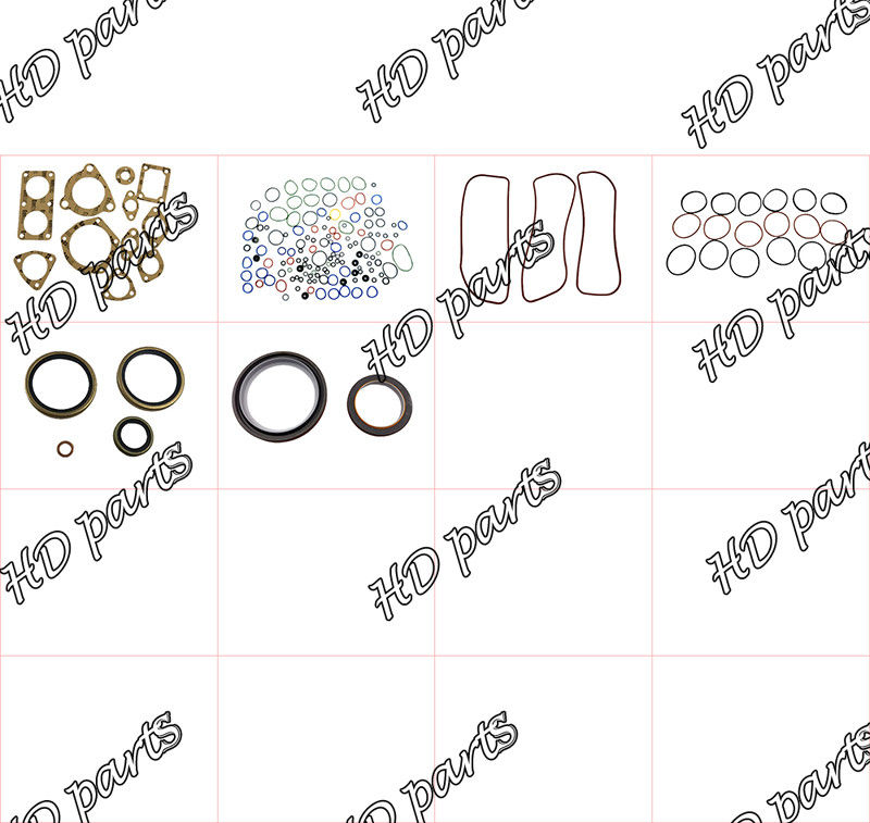 6D140-2 ชุดซ่อมปะเก็น 6217-K2-9900 สำหรับชุดซ่อมเครื่องยนต์ Komatsu