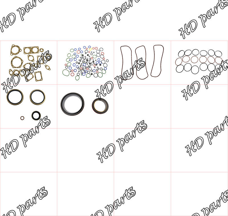 6D140-3 ชุดซ่อมปะเก็น 6218-K2-9950 สำหรับชุดซ่อมเครื่องยนต์ Komatsu
