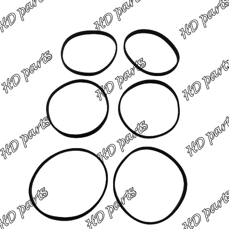 6D170-1 ชุดซ่อมปะเก็น 6162-K2-5000 สำหรับชุดซ่อมเครื่องยนต์ Komatsu