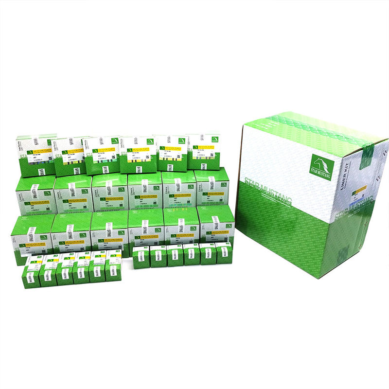 6BD1 ซิลินเดอร์ไลนเนอร์ พิสตันคิต Rign 1-11261118-0 1-12111777-0 5-12121055-0 สําหรับเครื่องขุด Isuzu
