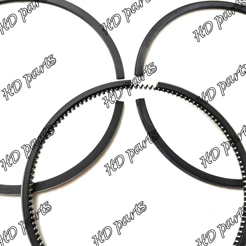 V4300 D3200 2.5x2.5x5.5 มิลลิเมตร พริสตันวงแหวน 15571-21050 สําหรับเครื่องยนต์ Kubota