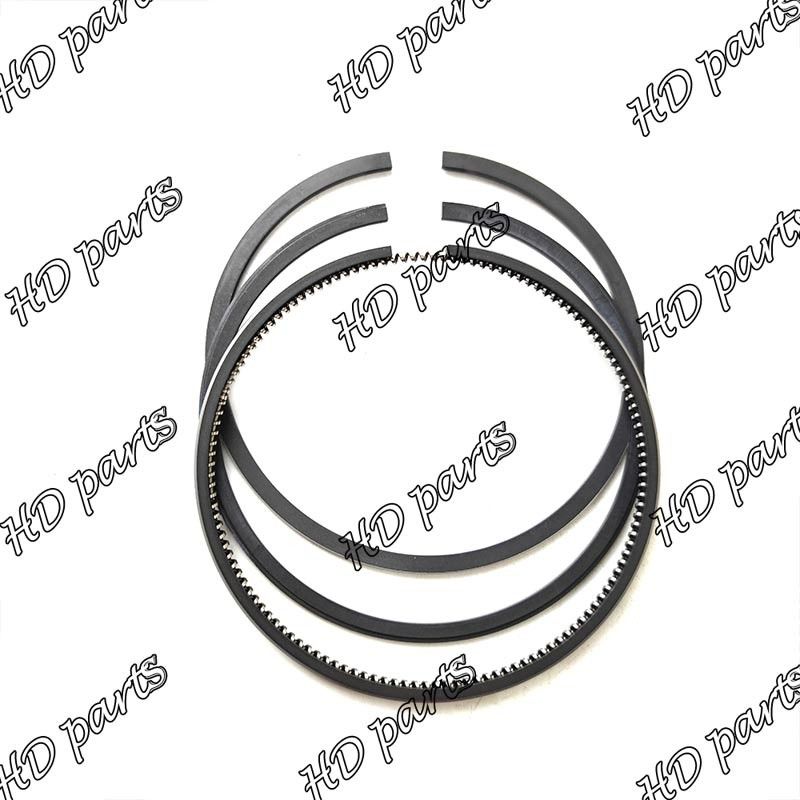 V4300 D3200 2.5x2.5x5.5 มิลลิเมตร พริสตันวงแหวน 15571-21050 สําหรับเครื่องยนต์ Kubota