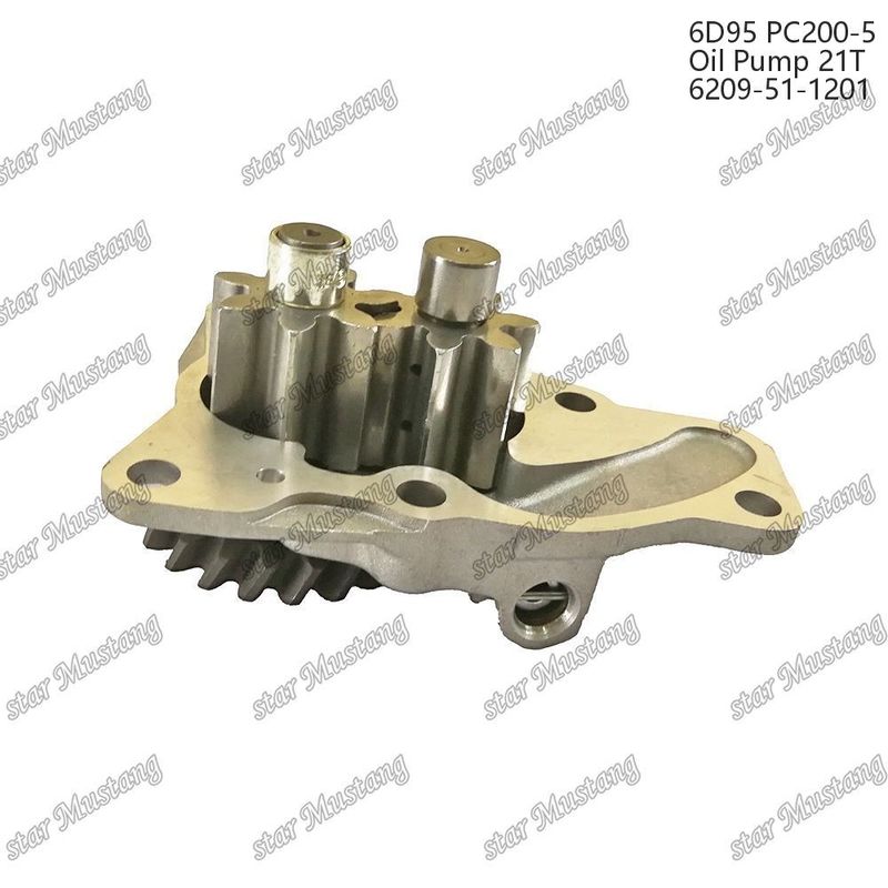 6d95 Pc200-5 ปั๊มน้ํามันเครื่องยนต์ 6209-51-1201 เหมาะสําหรับ Komatsu เครื่องยนต์ดีเซล