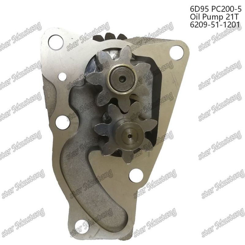6d95 Pc200-5 ปั๊มน้ํามันเครื่องยนต์ 6209-51-1201 เหมาะสําหรับ Komatsu เครื่องยนต์ดีเซล