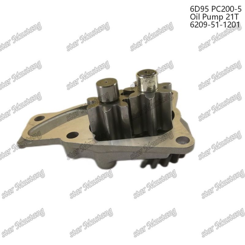 6d95 Pc200-5 ปั๊มน้ํามันเครื่องยนต์ 6209-51-1201 เหมาะสําหรับ Komatsu เครื่องยนต์ดีเซล
