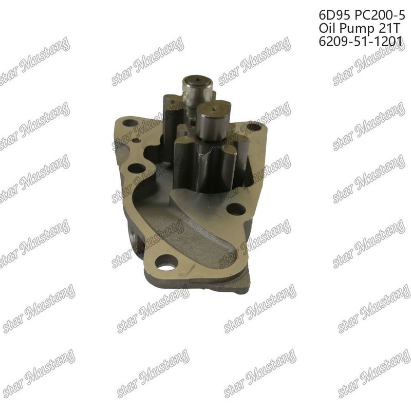 6d95 Pc200-5 ปั๊มน้ํามันเครื่องยนต์ 6209-51-1201 เหมาะสําหรับ Komatsu เครื่องยนต์ดีเซล