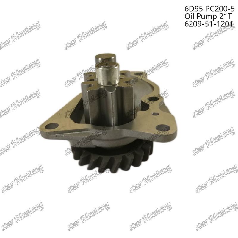 6d95 Pc200-5 ปั๊มน้ํามันเครื่องยนต์ 6209-51-1201 เหมาะสําหรับ Komatsu เครื่องยนต์ดีเซล