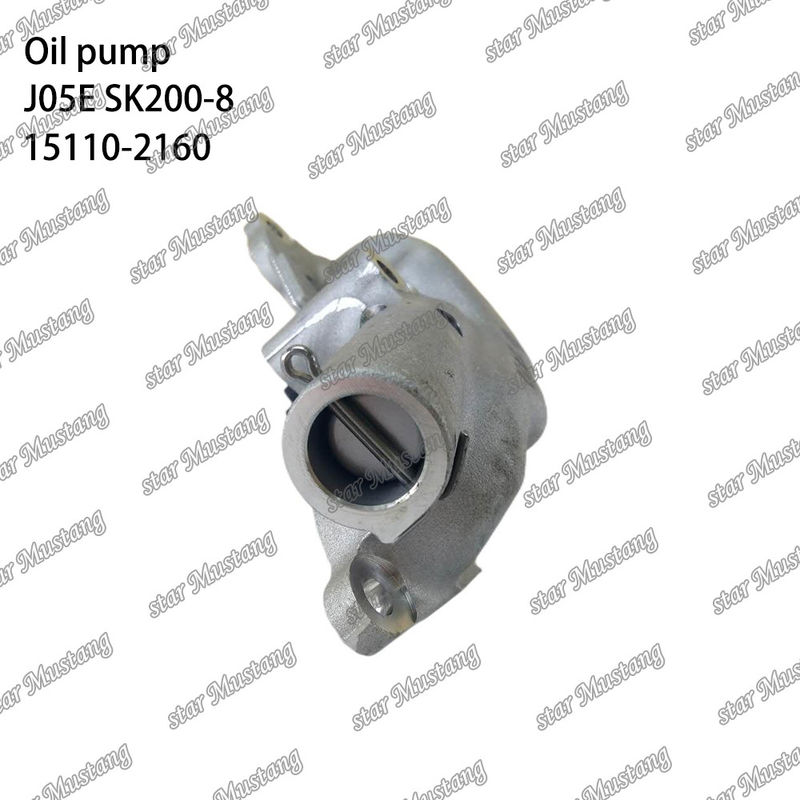 J05E SK200-8 SK210LC-8 SK250-8 SK260LC-8 ปั้มน้ำมันเครื่องยนต์ดีเซล 15110-2160 15110-2160A สำหรับ Hino
