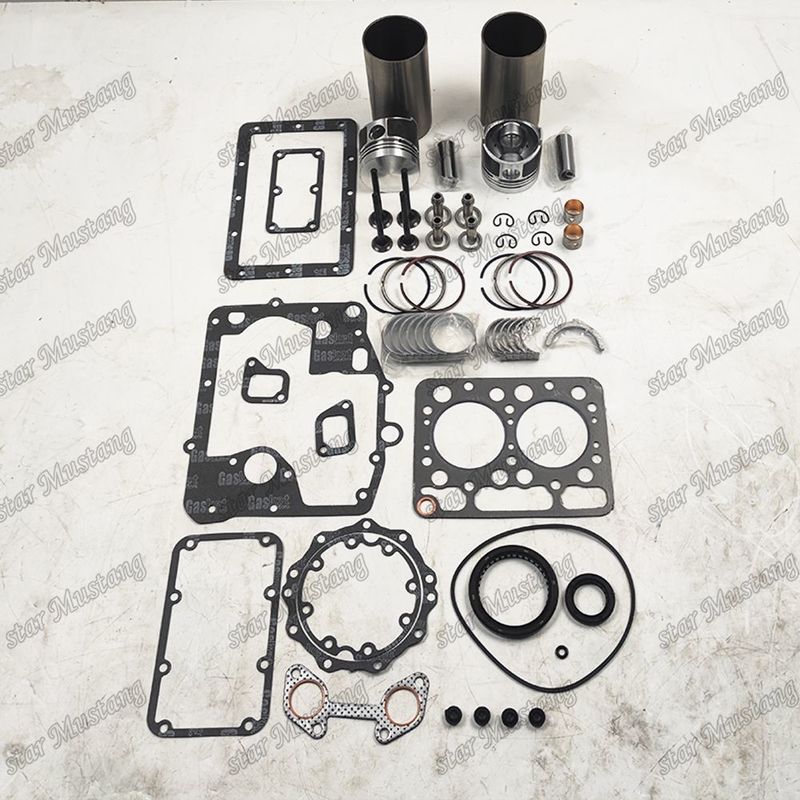 Z500 Overhaul Rebuild Kit Cylinder Liner Piston With Pin Kit Valve Seat Valve Guide Gasket Kit สําหรับเครื่องยนต์คูโบตา