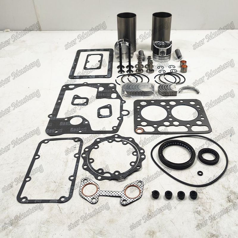 Z500 Overhaul Rebuild Kit Cylinder Liner Piston With Pin Kit Valve Seat Valve Guide Gasket Kit สําหรับเครื่องยนต์คูโบตา