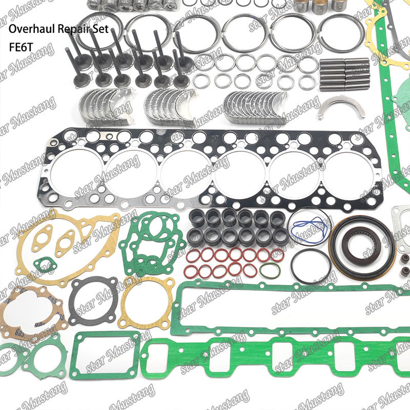 FE6 12V คู่ซ่อมซ่อมซิลินเดอร์ไลนเนอร์ พิสตัน คู่ซ่อม คู่ซ่อม วาล์วที่นั่งคู่นํา คอนสปอร์ต คอนสปอร์ต คอนสปอร์ต คอนสปอร์ตสําหรับฮินโญ่