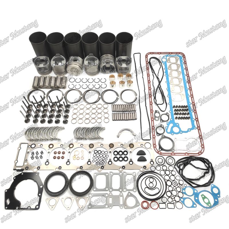 6HK1 EFI ชุดซ่อมซ่อมซิลินเดอร์ไลนเนอร์ พิสตัน คิต ซักเคต คิต วาล์ว นั่งนําหลักและคอน สต๊อป