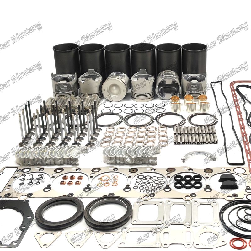 6HK1 EFI ชุดซ่อมซ่อมซิลินเดอร์ไลนเนอร์ พิสตัน คิต ซักเคต คิต วาล์ว นั่งนําหลักและคอน สต๊อป