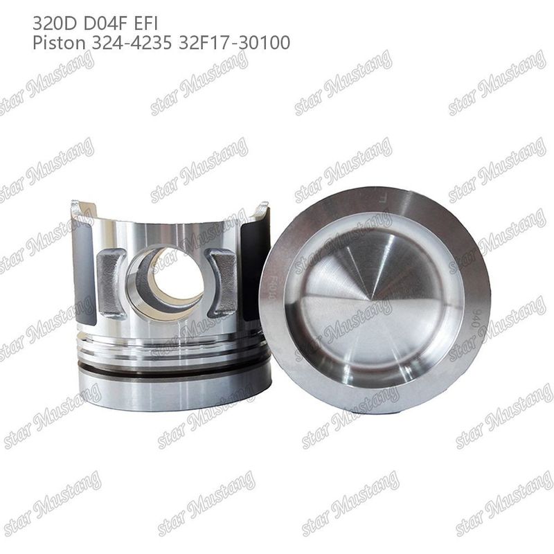 พิสตัน 320D D04F EFI 324-4235 32F17-30100 สําหรับส่วนเครื่องยนต์ดีเซล Caterpillar