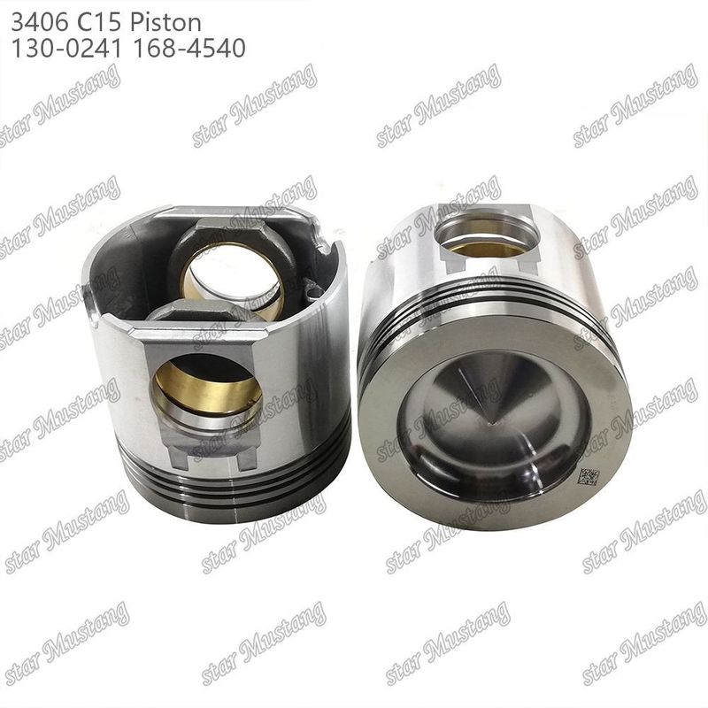 เครื่องยนต์ดีเซลประสิทธิภาพสูง พิสตันสําหรับ Caterpillar 3406 เครื่องยนต์ C15 พิสตัน 130-0241 168-4540