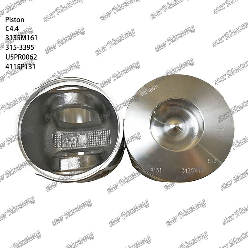 พิสตัน C4.4 การฉีดตรง 3135M161 315-3395 U5PR0062 สําหรับเครื่องขุด Perkins Caterpillar และอุปกรณ์วิศวกรรม