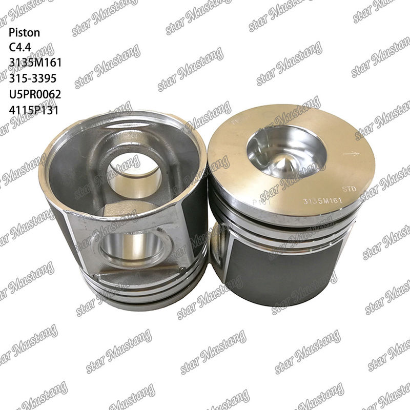 พิสตัน C4.4 การฉีดตรง 3135M161 315-3395 U5PR0062 สําหรับเครื่องขุด Perkins Caterpillar และอุปกรณ์วิศวกรรม