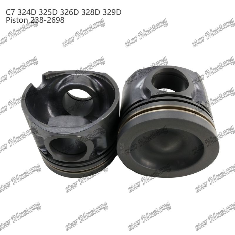 พิสตอน C7 อลูมิเนียม 324D 325D 326D 328D 329D 238-2698 สําหรับเครื่องขุด Caterpillar และอุปกรณ์วิศวกรรม