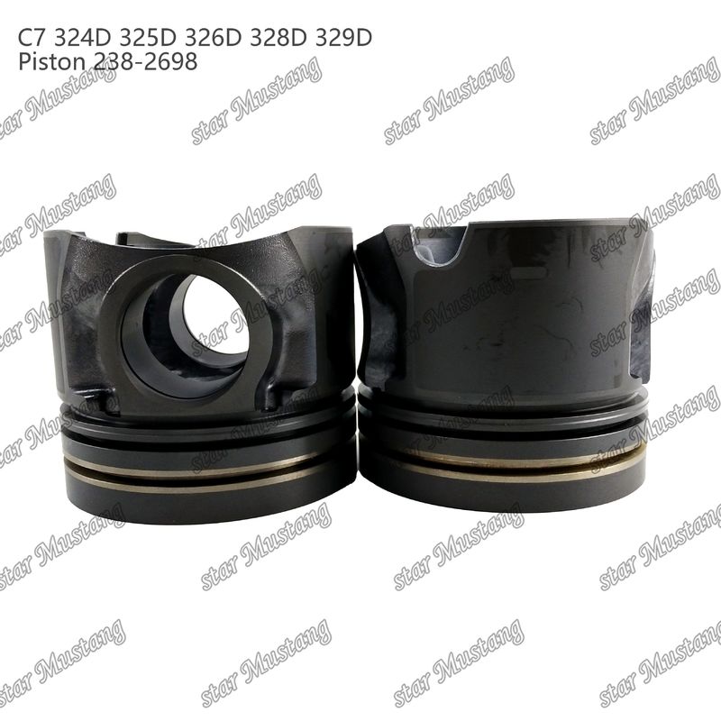 พิสตอน C7 อลูมิเนียม 324D 325D 326D 328D 329D 238-2698 สําหรับเครื่องขุด Caterpillar และอุปกรณ์วิศวกรรม