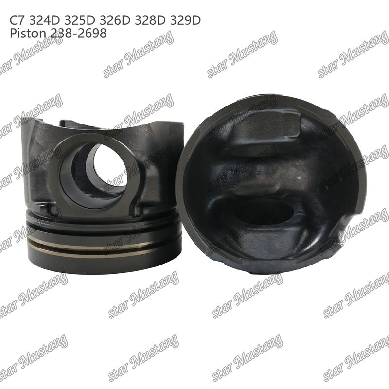 พิสตอน C7 อลูมิเนียม 324D 325D 326D 328D 329D 238-2698 สําหรับเครื่องขุด Caterpillar และอุปกรณ์วิศวกรรม