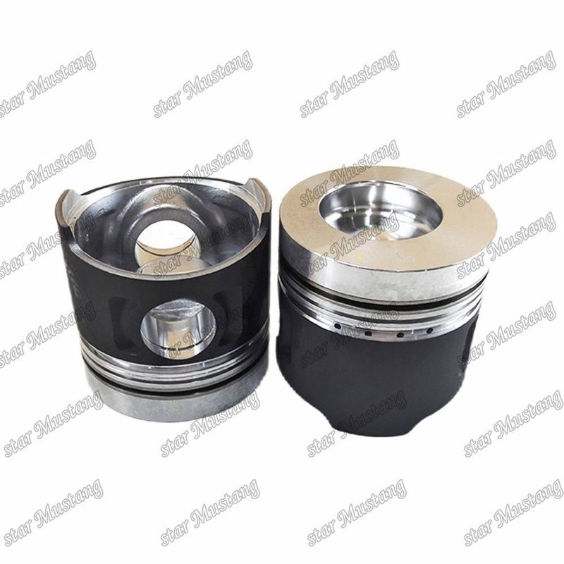 พิสตัน S6K S6KT 3066 320C 297-7753 34317-07100 สําหรับเครื่องยนต์ไดเซล Caterpillar Mitsubishi