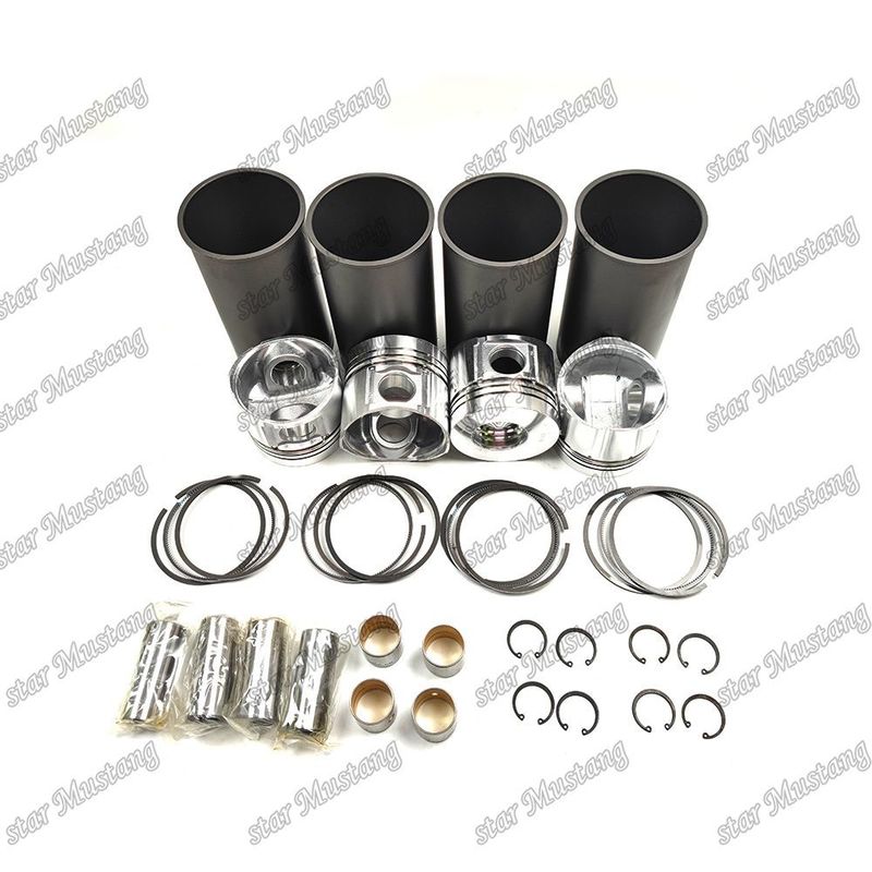 สําหรับเครื่องยนต์ Cummins B3.3 E2170 ชุดซิลินเดอร์ไลนเนอร์ 4089143 C6204312170 4941138 ชิ้นส่วนซ่อมเครื่องยนต์ดีเซลเครื่องกล