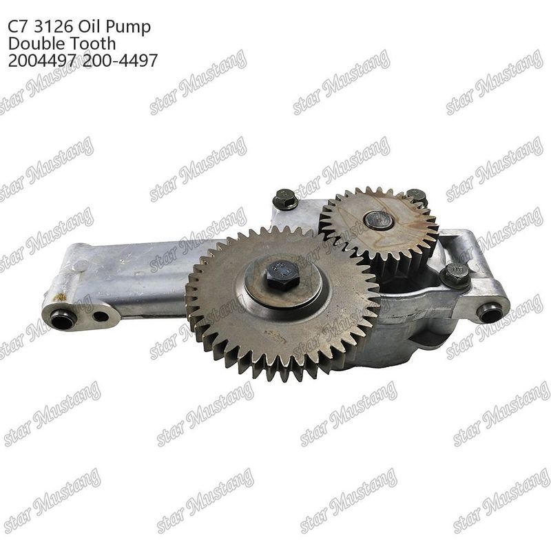 ปั๊มน้ํามัน C7 3126 กลมสอง 2004497 200-4497 สําหรับ CATERPILLAR อะไหล่ซ่อมเครื่องยนต์ดีเซล