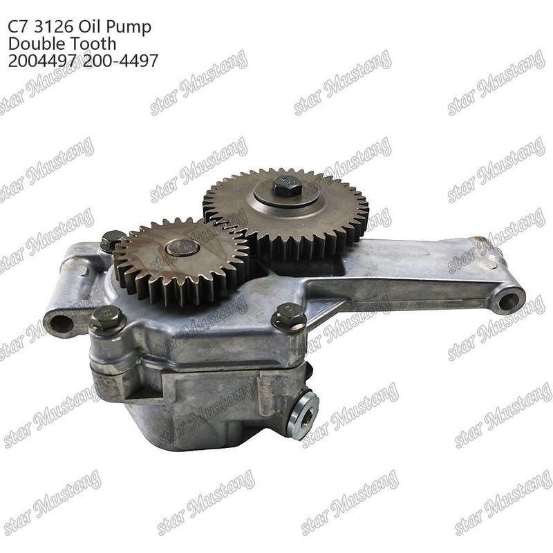 ปั๊มน้ํามัน C7 3126 กลมสอง 2004497 200-4497 สําหรับ CATERPILLAR อะไหล่ซ่อมเครื่องยนต์ดีเซล