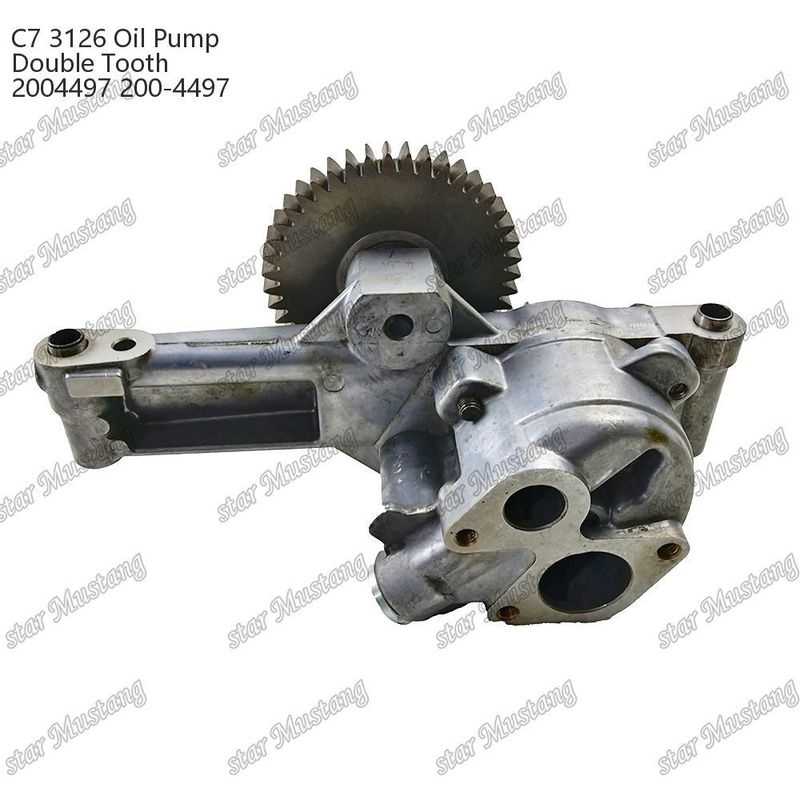 ปั๊มน้ํามัน C7 3126 กลมสอง 2004497 200-4497 สําหรับ CATERPILLAR อะไหล่ซ่อมเครื่องยนต์ดีเซล
