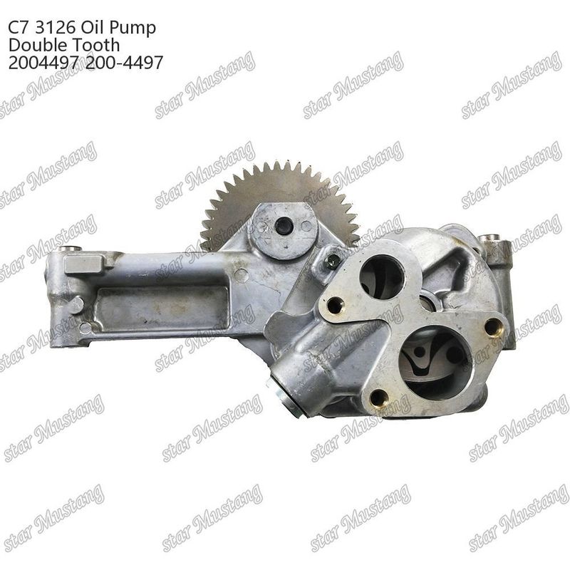 ปั๊มน้ํามัน C7 3126 กลมสอง 2004497 200-4497 สําหรับ CATERPILLAR อะไหล่ซ่อมเครื่องยนต์ดีเซล