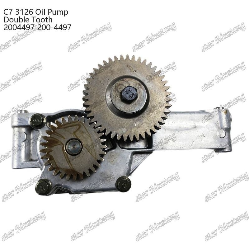 ปั๊มน้ํามัน C7 3126 กลมสอง 2004497 200-4497 สําหรับ CATERPILLAR อะไหล่ซ่อมเครื่องยนต์ดีเซล