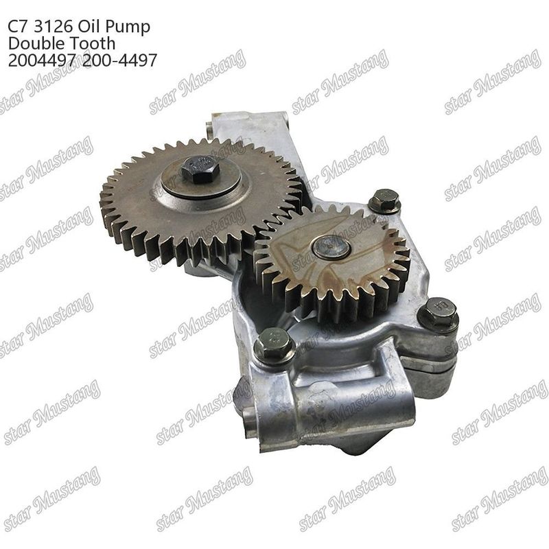 ปั๊มน้ํามัน C7 3126 กลมสอง 2004497 200-4497 สําหรับ CATERPILLAR อะไหล่ซ่อมเครื่องยนต์ดีเซล