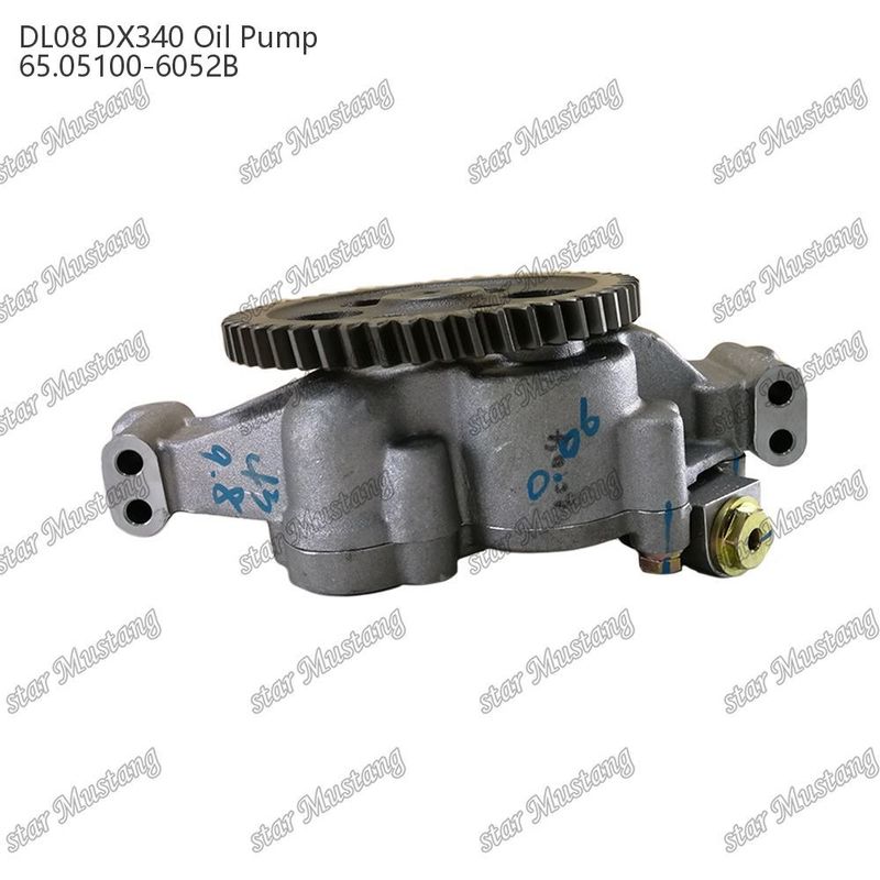 DL08 DX340 ปั๊มน้ํามัน 65.05100-6052B สําหรับ Doosan Daewoo เครื่องยนต์อะไหล่