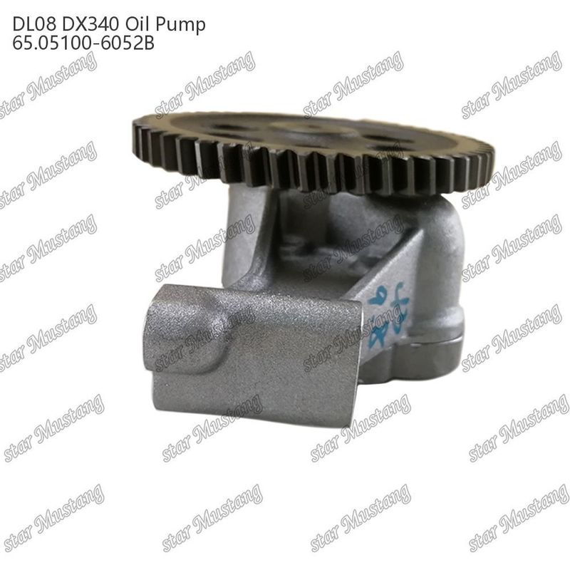 DL08 DX340 ปั๊มน้ํามัน 65.05100-6052B สําหรับ Doosan Daewoo เครื่องยนต์อะไหล่