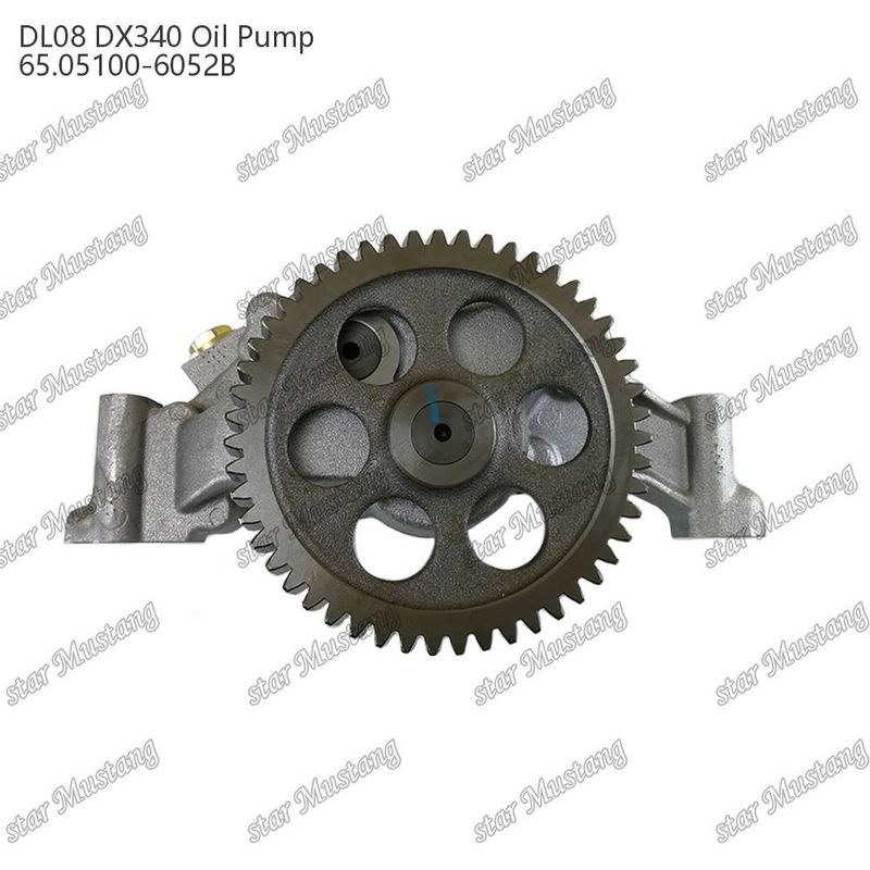 DL08 DX340 ปั๊มน้ํามัน 65.05100-6052B สําหรับ Doosan Daewoo เครื่องยนต์อะไหล่