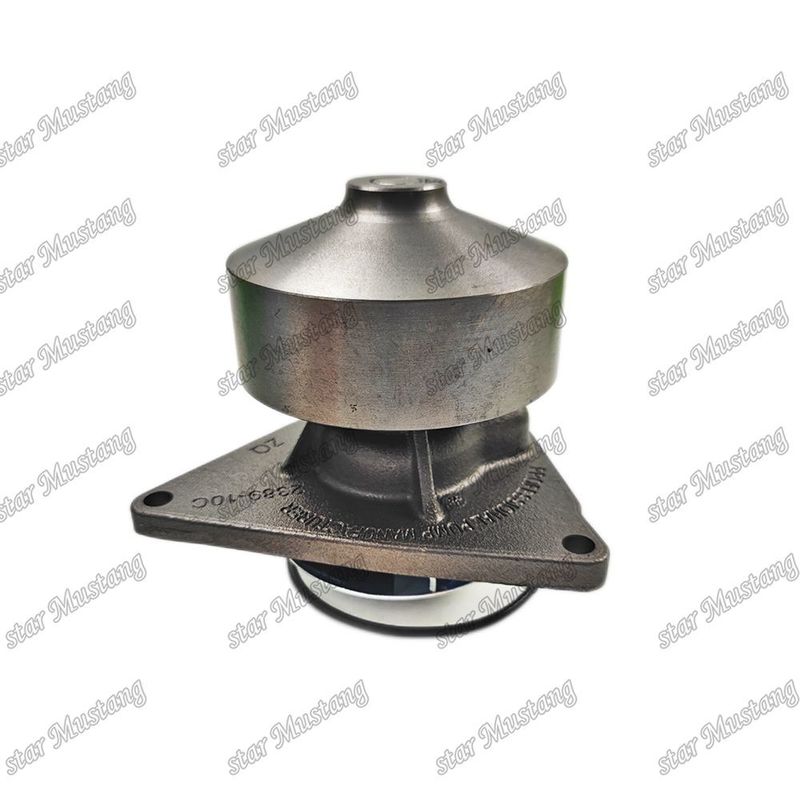ปั๊มน้ํา 6LT 3285323 พร้อมช่องและฝาสําหรับ CUMMINS อะไหล่ซ่อมเครื่องยนต์ดีเซล
