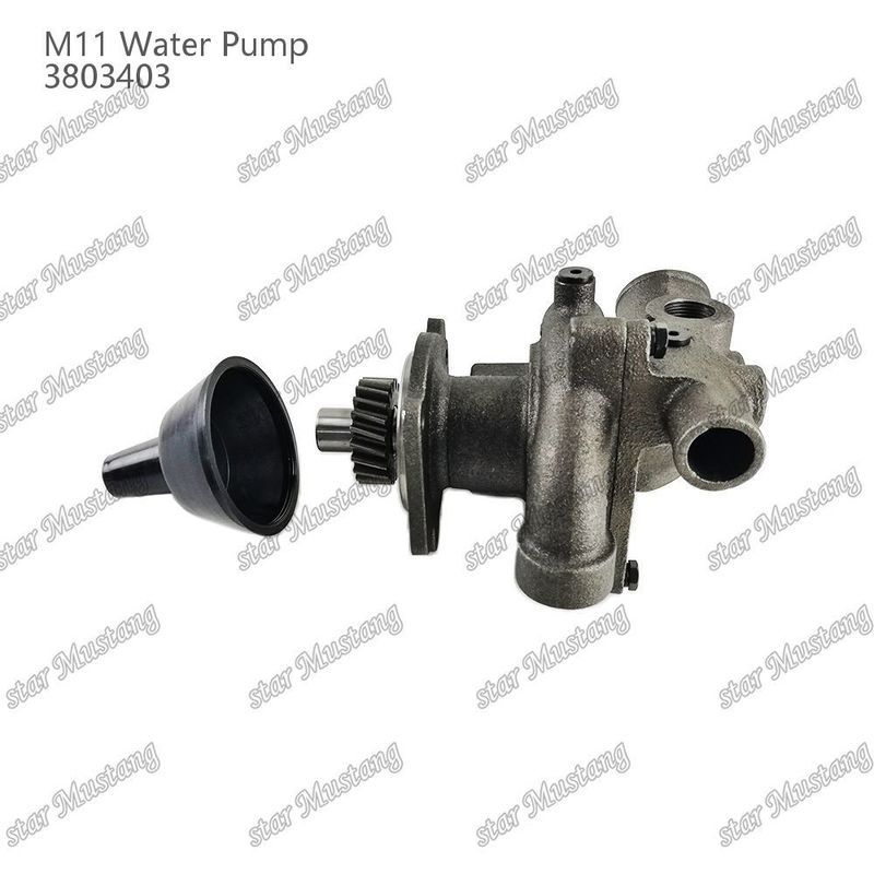 ปั๊มน้ํา M11 4955706 4926553 หม้อสั้น สําหรับ CUMMINS อะไหล่ซ่อมเครื่องยนต์ดีเซล