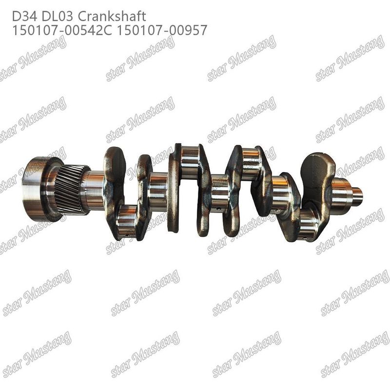 D34 DL03 เครื่องยนต์แกน 150107-00542C 150107-00957 สําหรับ DOOSAN DAEWOO เครื่องยนต์อะไหล่