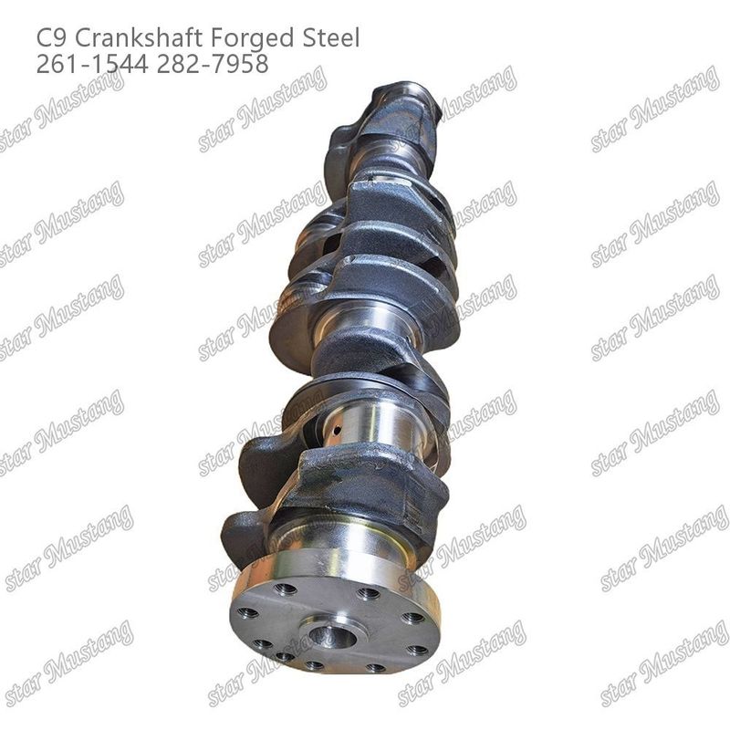 คลังก์ชัฟต์ C9 เหล็กโกหก 261-1544 282-7958 สําหรับเครื่องยนต์ดีเซล Caterpillar