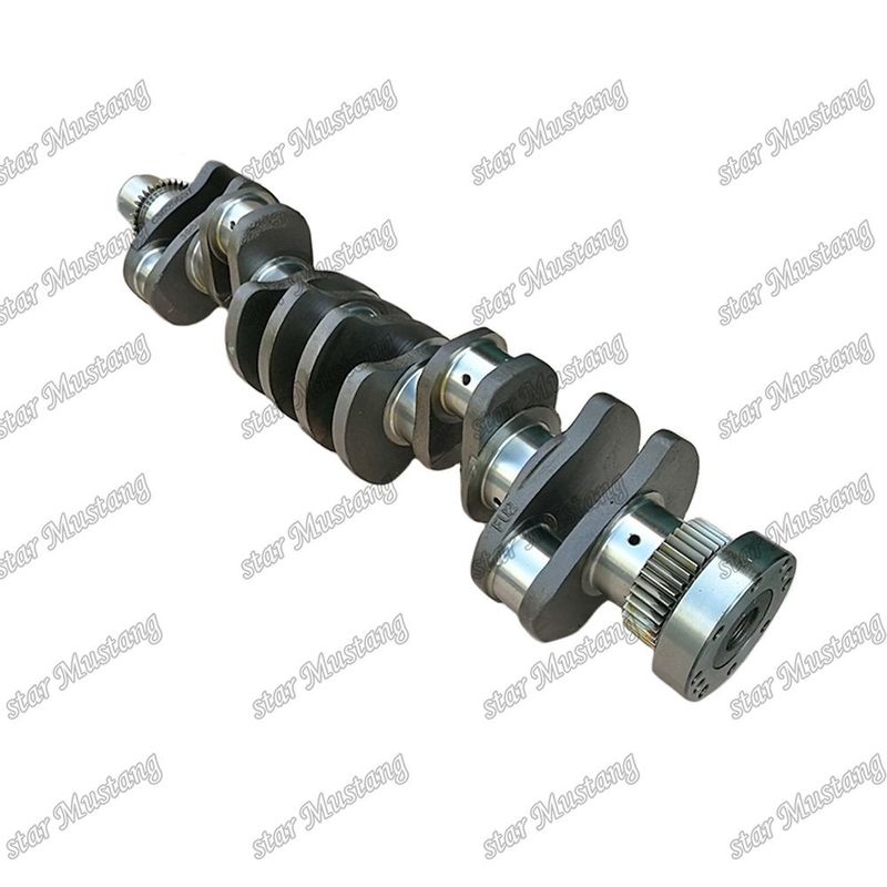 คลังก์ชัฟต์ 6D107 PC200-8 เหล็กโกง 4934862 3974538 6754-01-1310 สําหรับส่วนซ่อมเครื่องยนต์ดีเซล Cummins